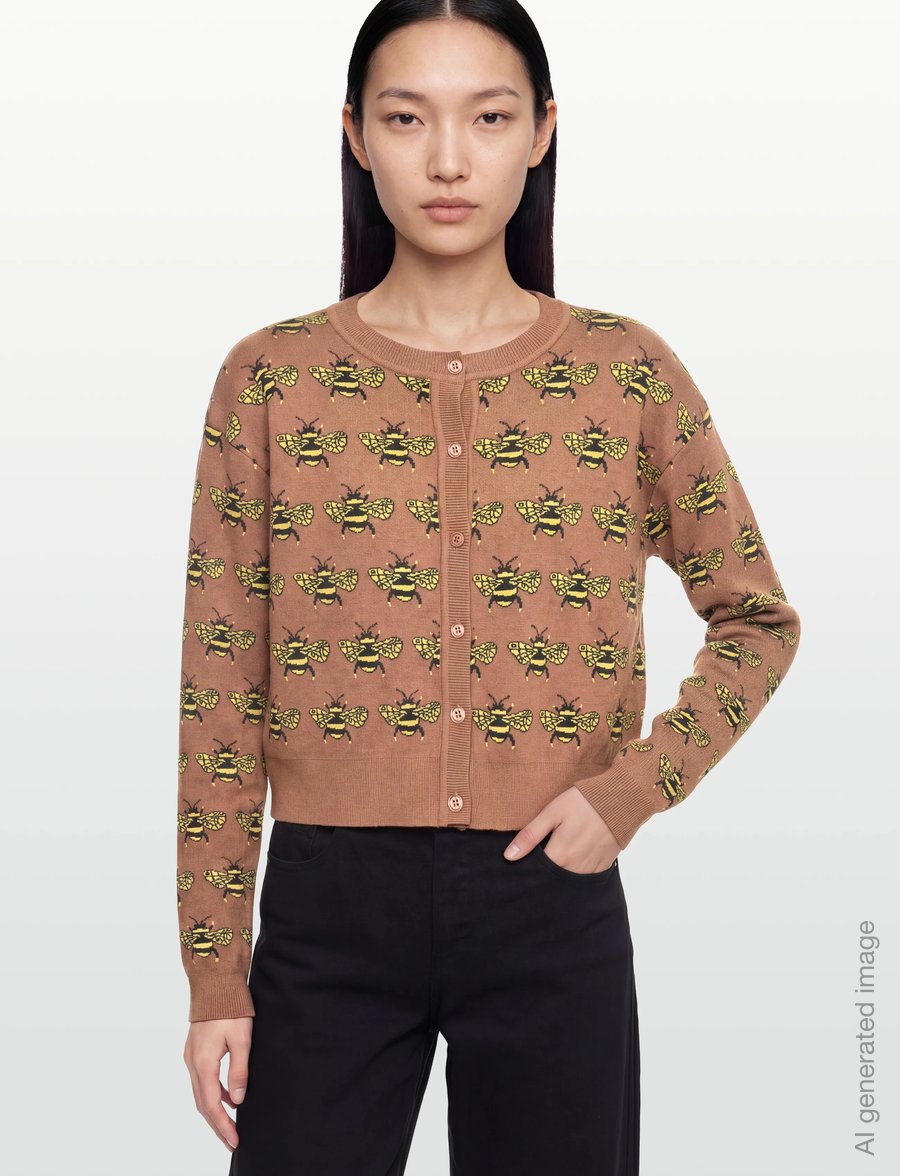 Helmstedt - Lilly Cardigan - cardigans - brown - 3
