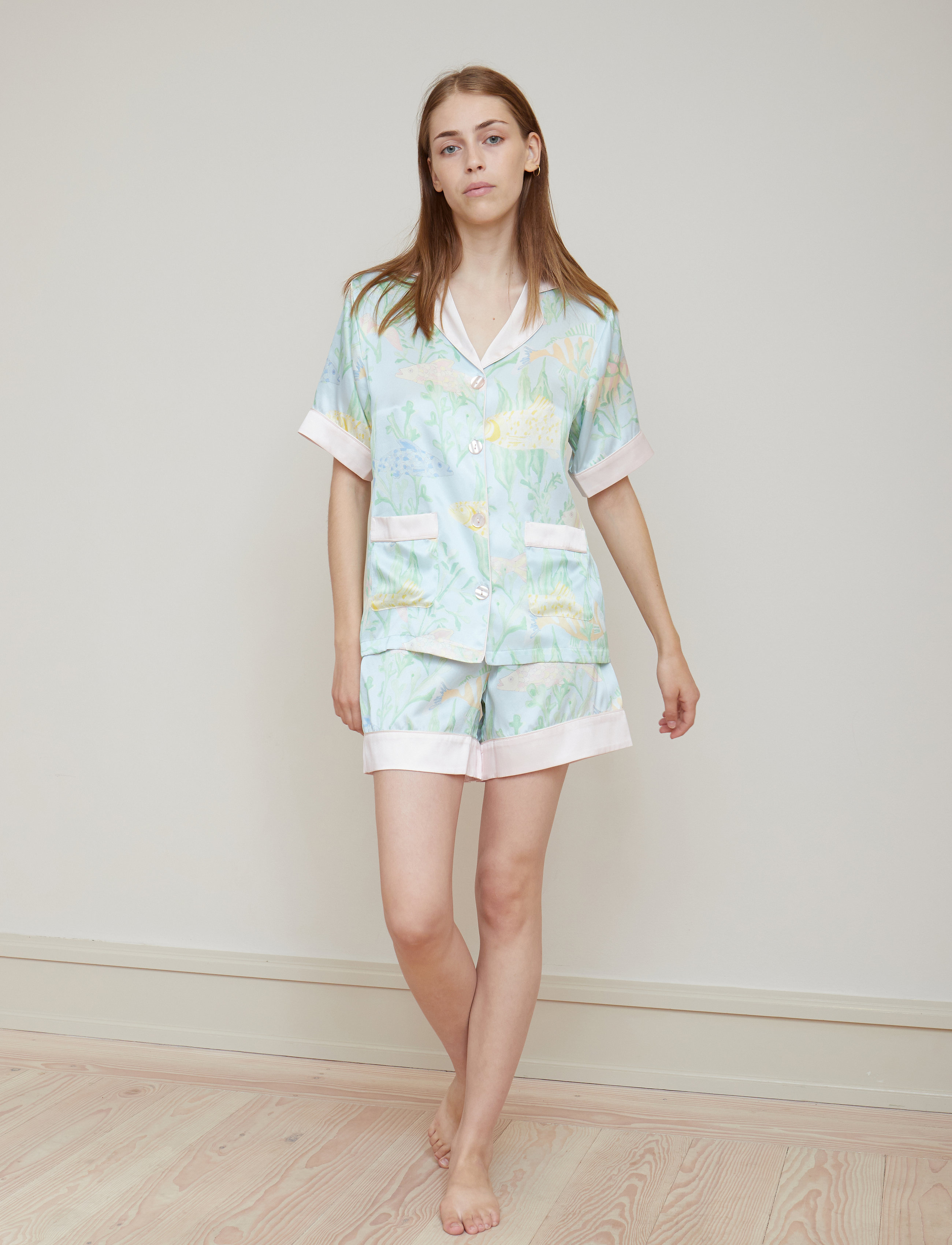 Helmstedt Kanta Shorts, XS, Multi/patterned, Shorts > Afslappede Shorts, Dame