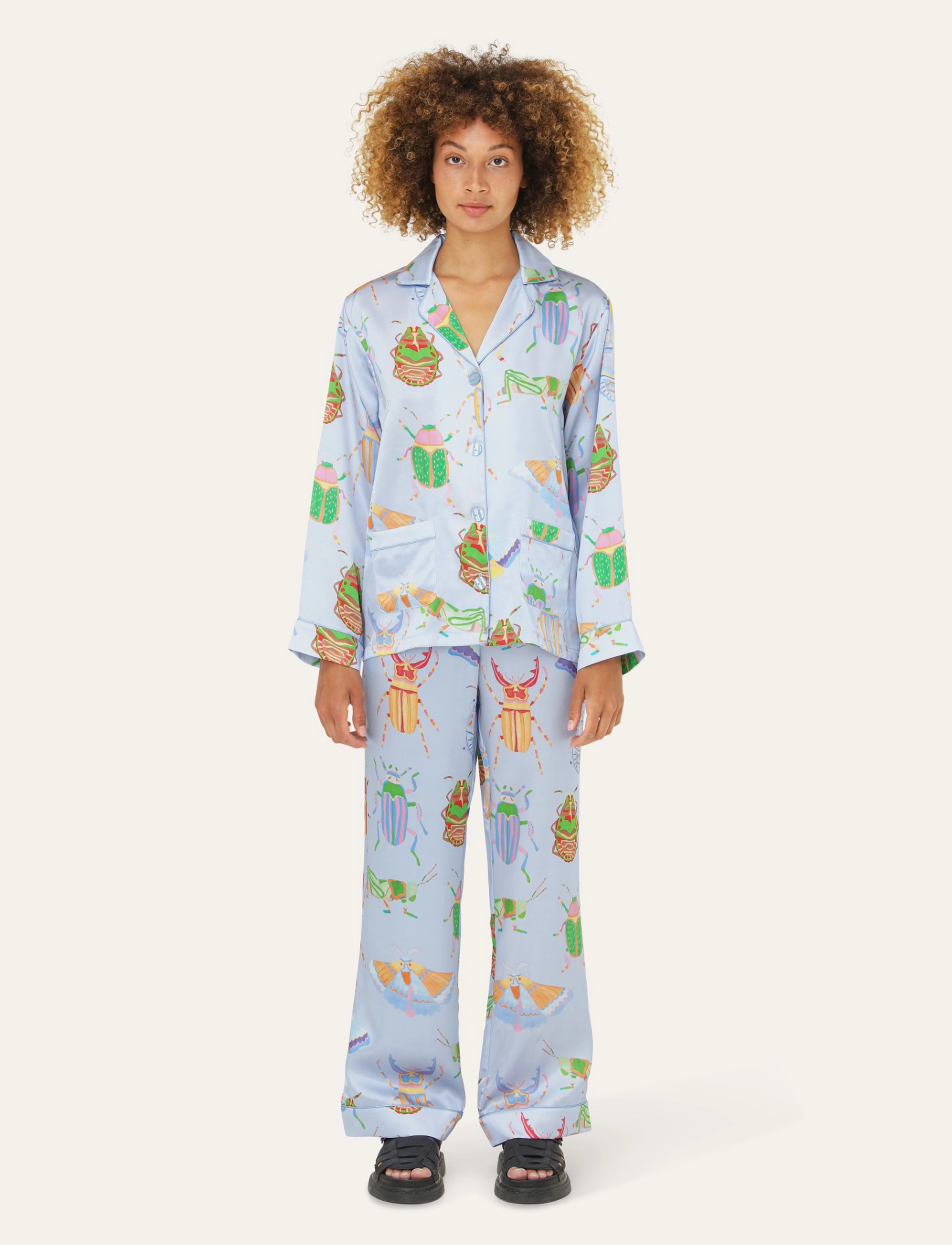 Helmstedt MIZU PANTS - Tøj - BEETLES / blue
