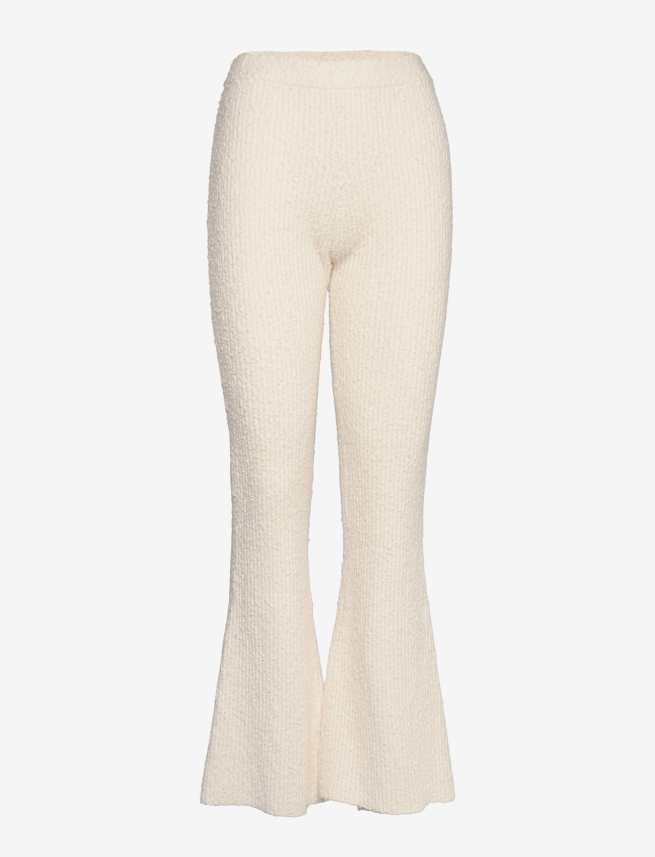 Helmut Lang - RIB FLARE PANT.SLUBB - damen - muslin - 0