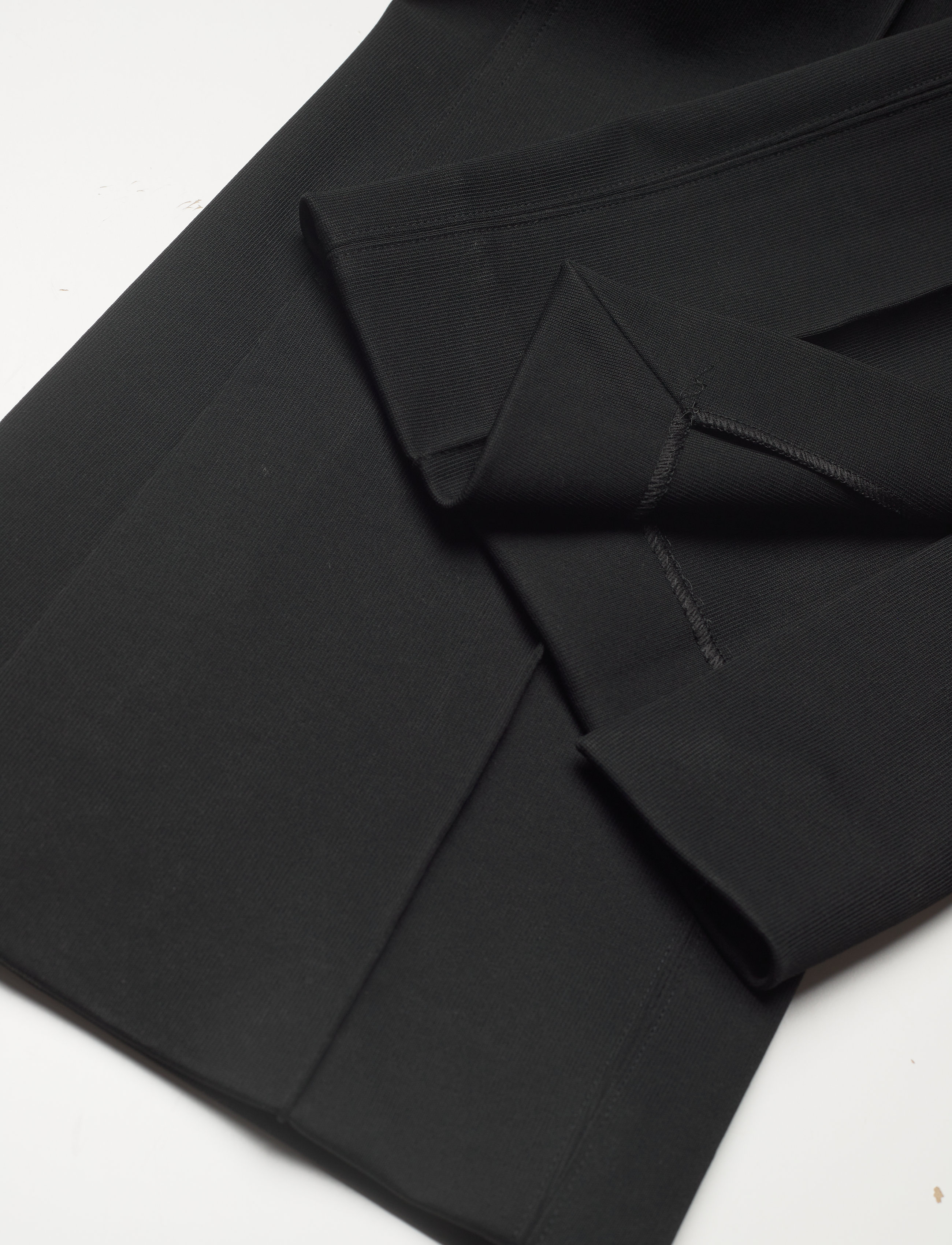 Helmut Lang - CMPCT RIB PANT.MATTE - black - 4