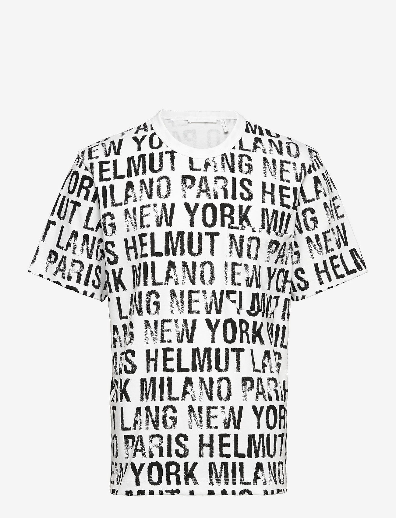 Helmut Lang - ALL OVER TEE.ALL OVE - white - 0