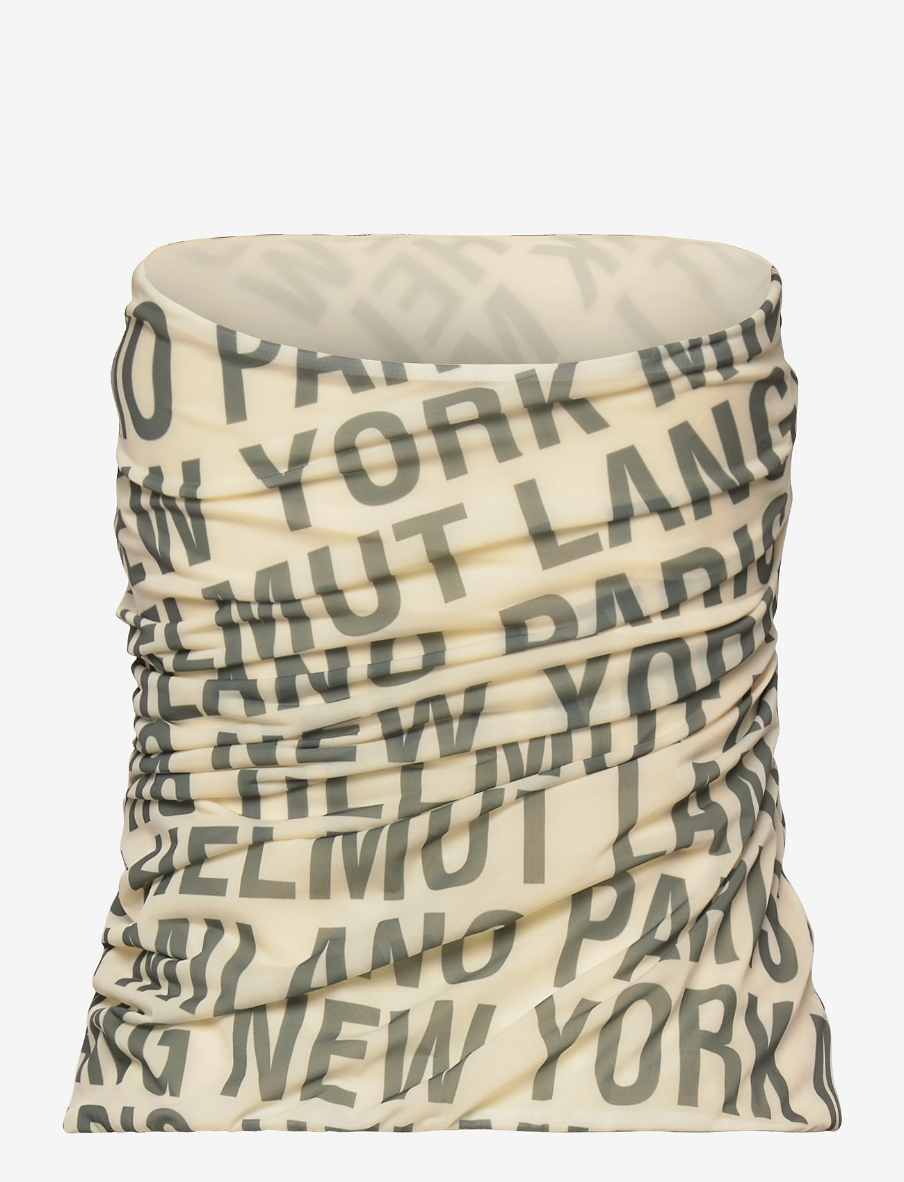 Helmut Lang - JSY TWIST TUBE.JSY S - black/winter white - 1