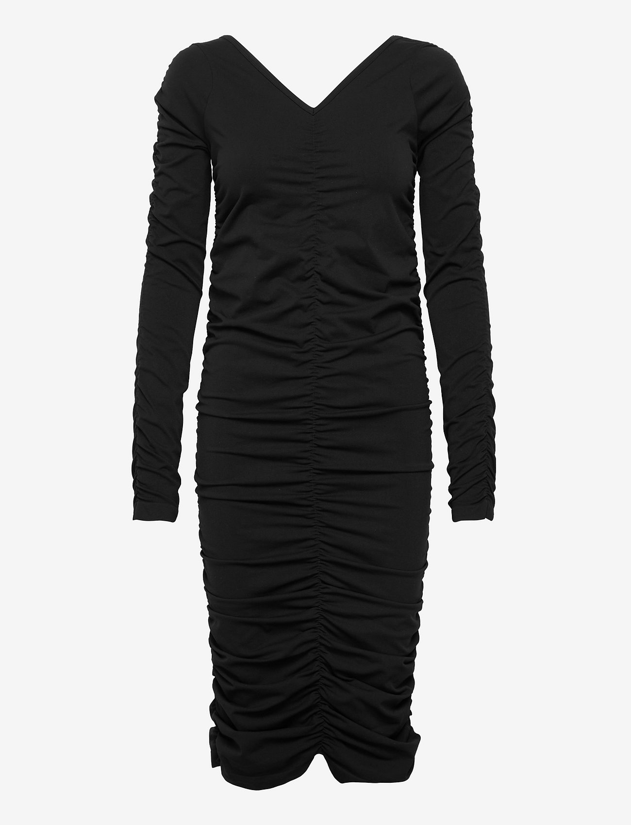 Helmut Lang - RUCHED DRESS.SEAMLES - black - 0