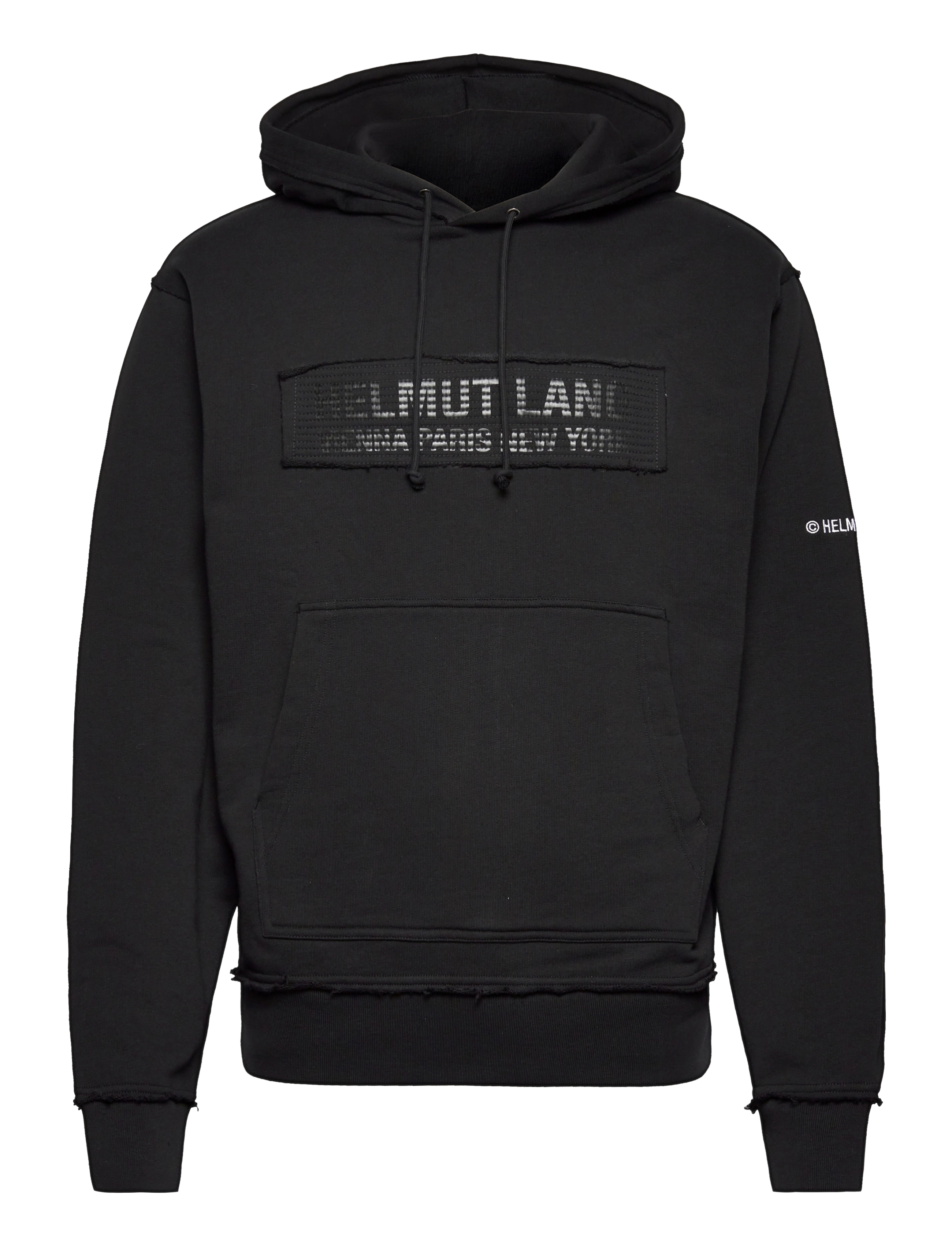 Helmut Lang - TRAPUNTO HOODIE.TRAP - black - 1
