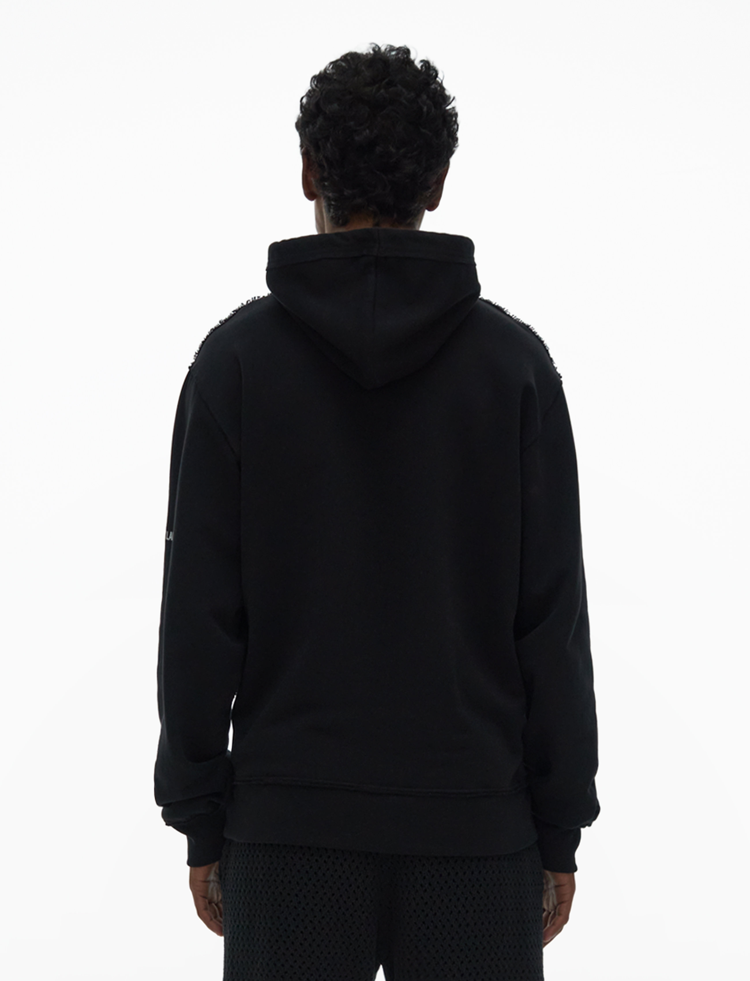 Helmut Lang - TRAPUNTO HOODIE.TRAP - black - 3