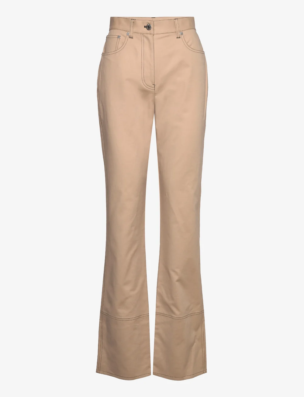 Khaki 2025 jeans bootcut