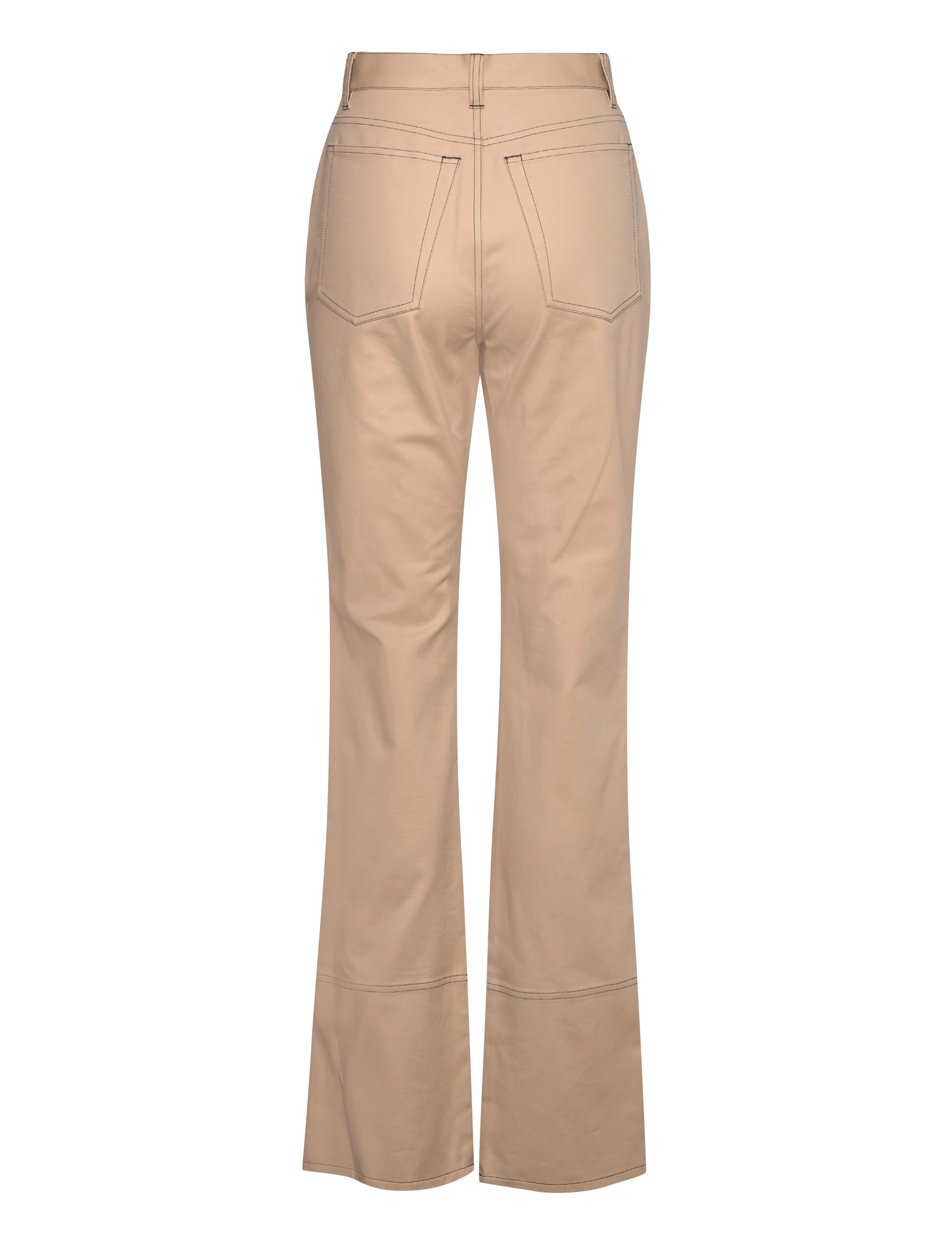 Helmut Lang - STR CTTN BOOTCUT.COT - bootcut-jeans - sandstorm - 1