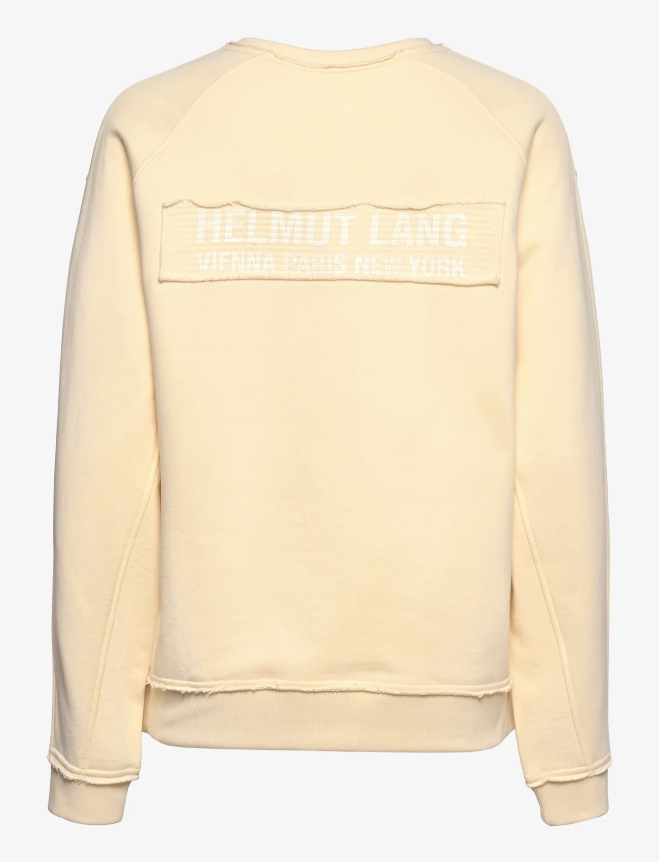 Helmut Lang - TRAPUNTO CREW.TRAPU1 - sweatshirts - custard - 1