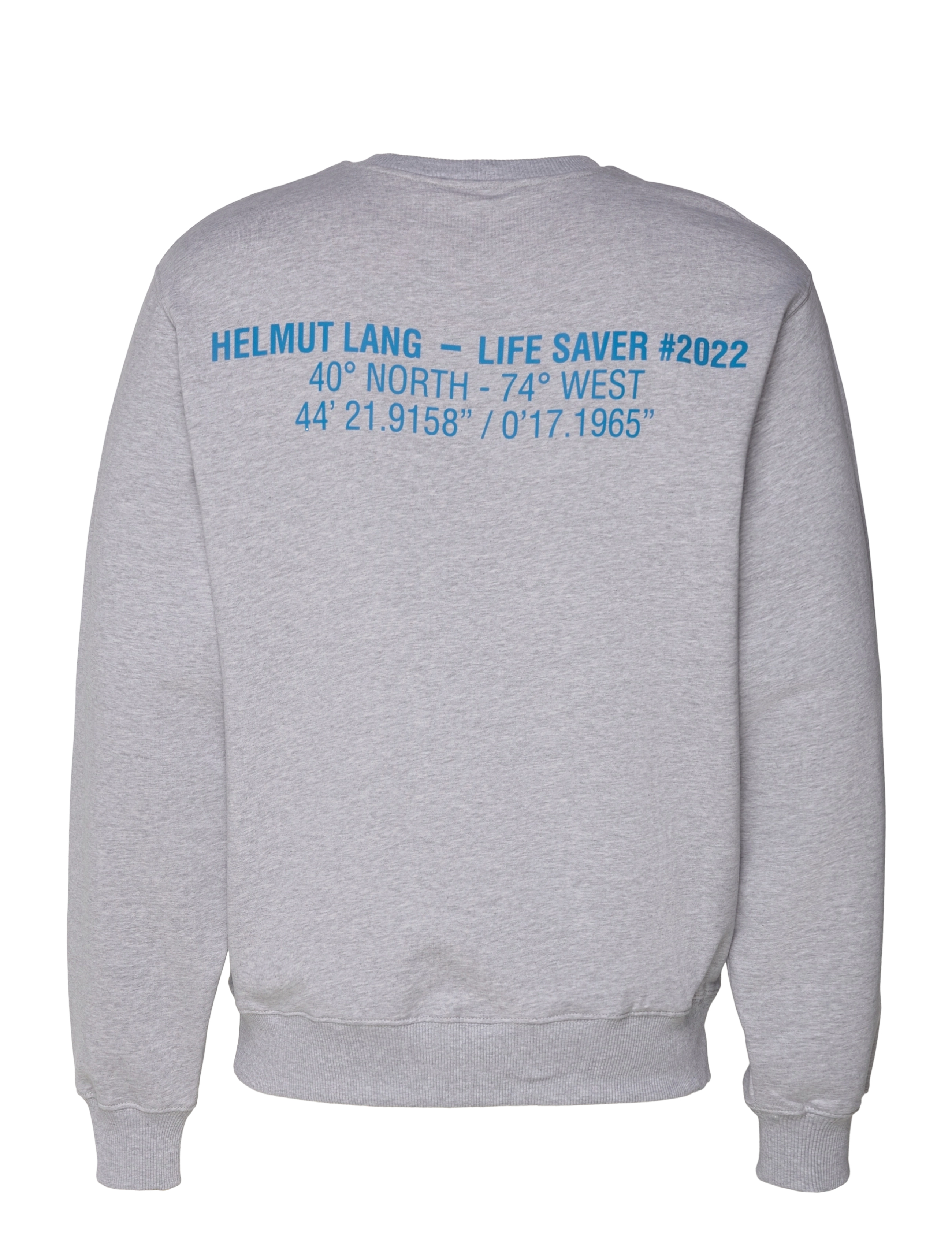 Helmut Lang - USO LANG CREW.USO LA - vapor heather - 2