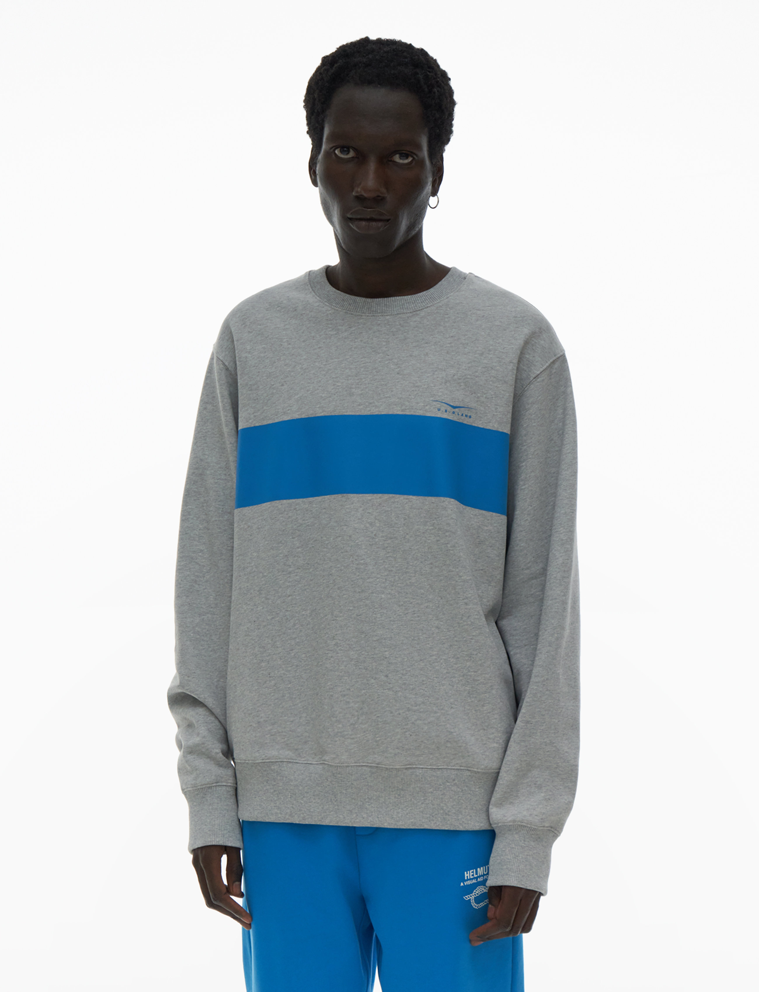 Helmut Lang - USO LANG CREW.USO LA - vapor heather - 5
