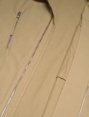 Helmut Lang - ZIP SHIRT.COTTON NYL - basic overhemden - beige - 4