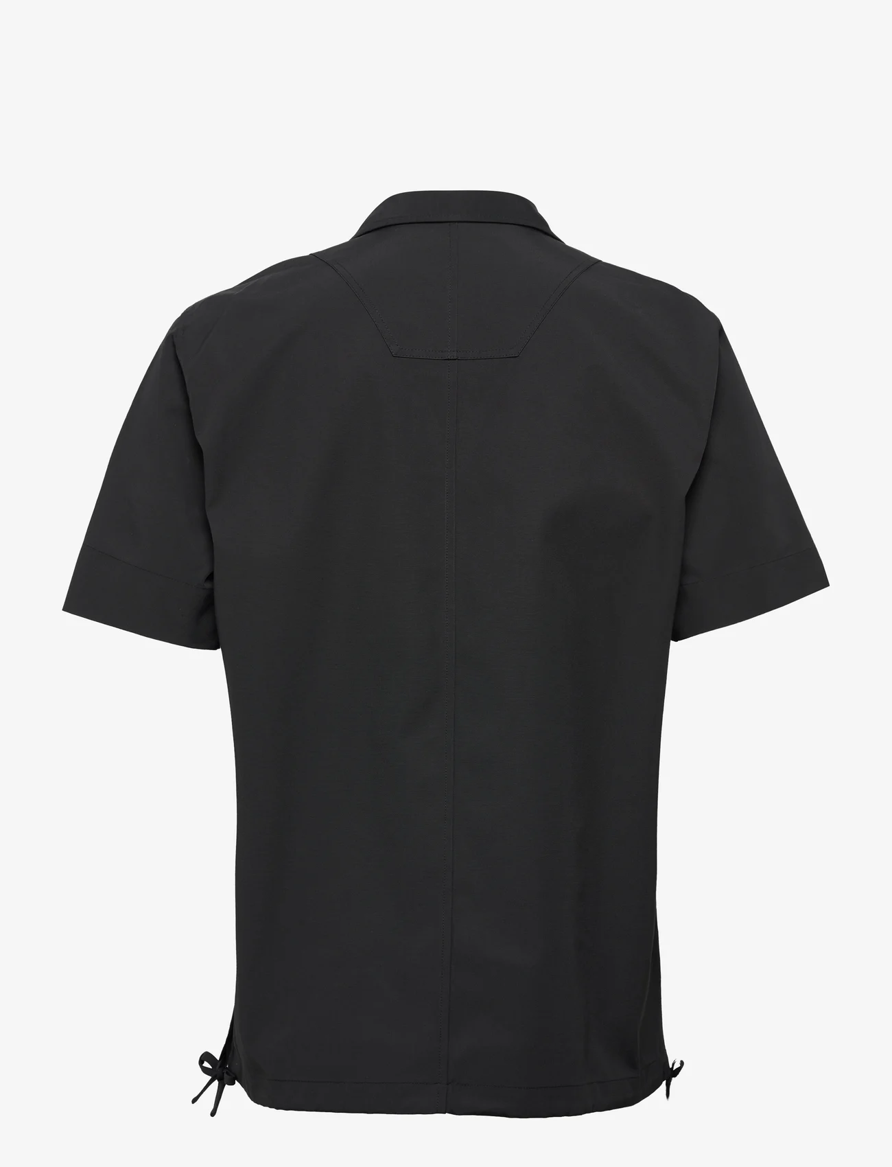 Helmut Lang - ZIP SHIRT.COTTON NYL - basic skjorter - black - 1