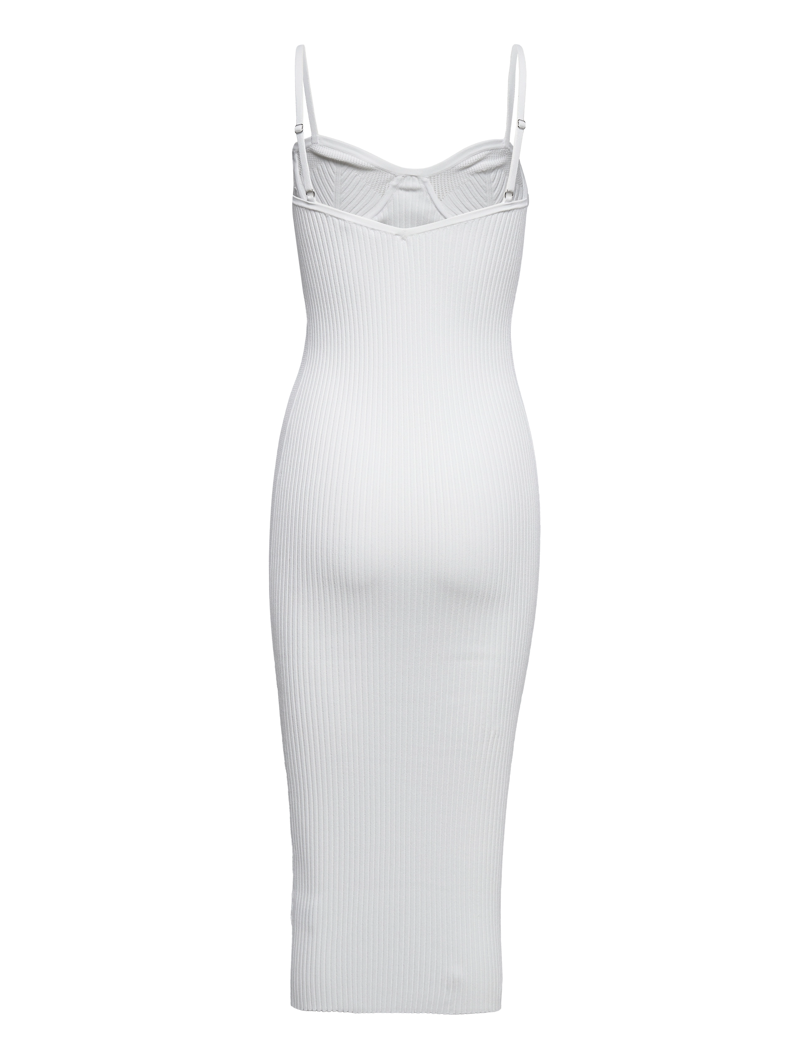 Helmut Lang - EYELET BRA DRESS.WAR - stramme kjoler - white/white - 1