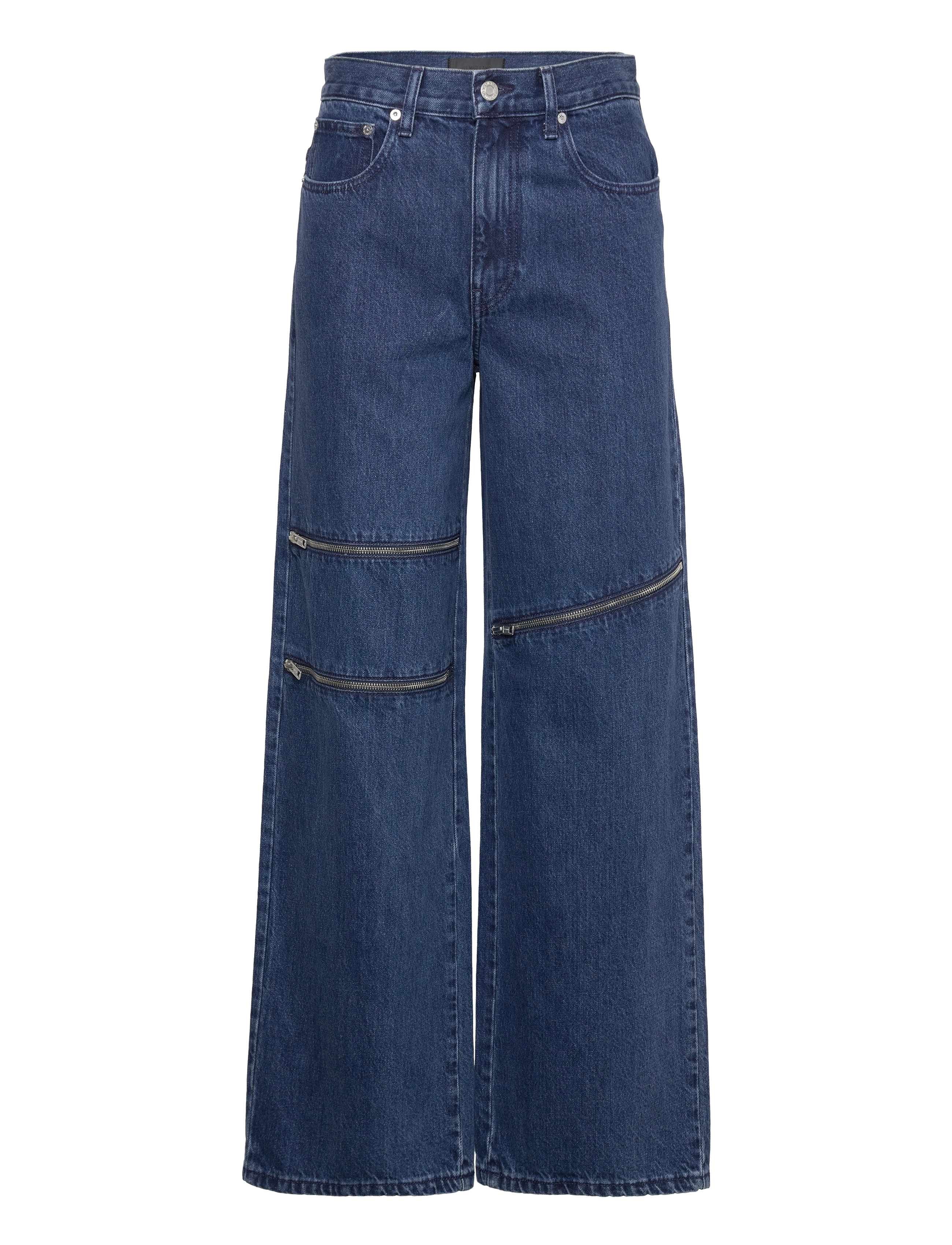 HELMUT LANG Zip Jeans.indigo1 Blau - 26 - Damen