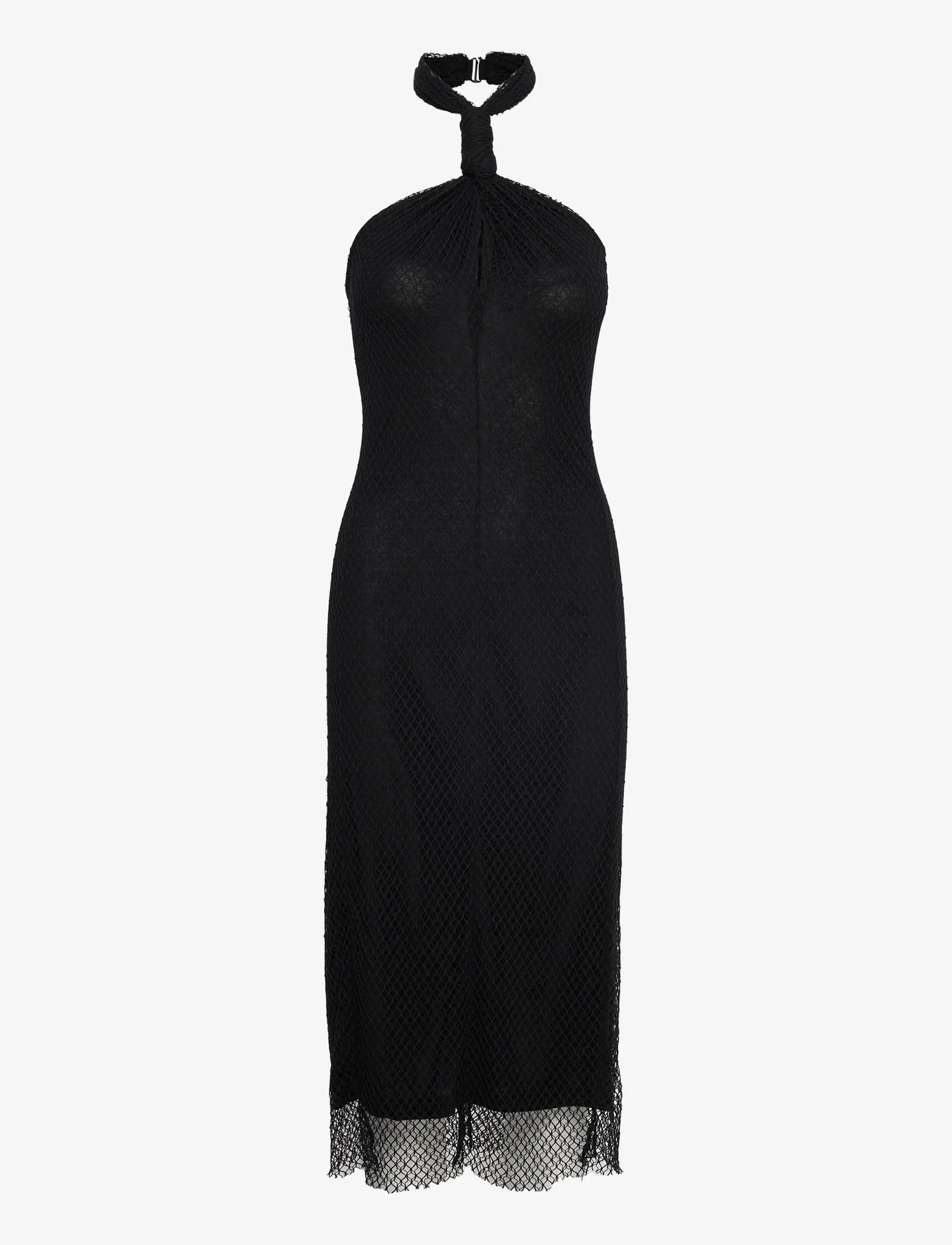 Helmut Lang - MESH LYR DRESS.DRY S - vakarėlių drabužiai išparduotuvių kainomis - basalt black - 0