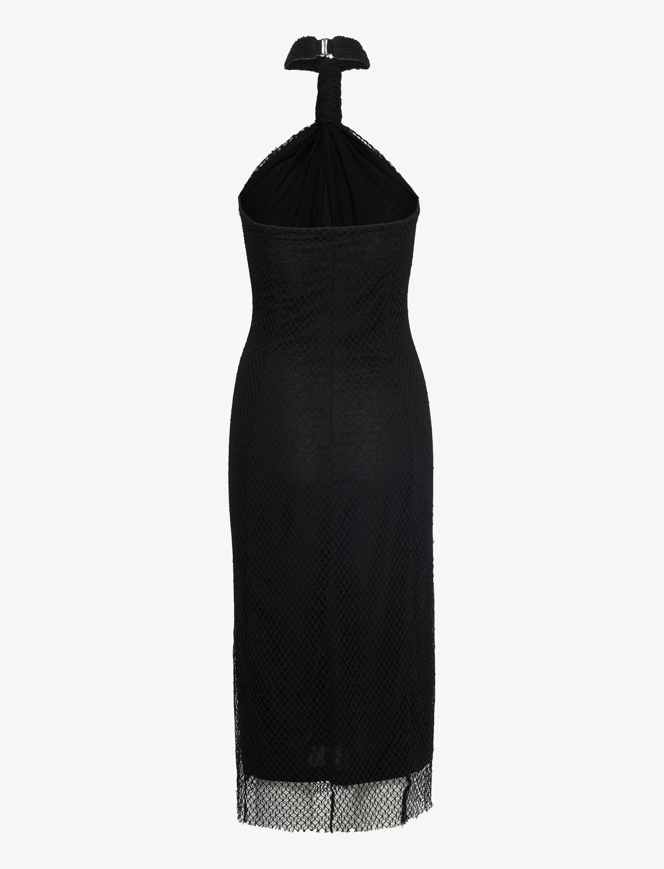 Helmut Lang - MESH LYR DRESS.DRY S - vakarėlių drabužiai išparduotuvių kainomis - basalt black - 1