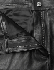 Helmut Lang - LTHR 5PKT SKT.RAW LA - leather skirts - black - 3