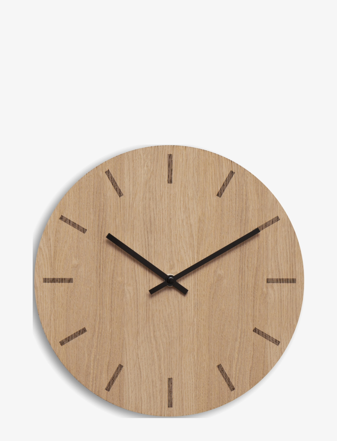 Hemverk Gunpowder - Vægure - LIGHT OAK/ BLACK / beige