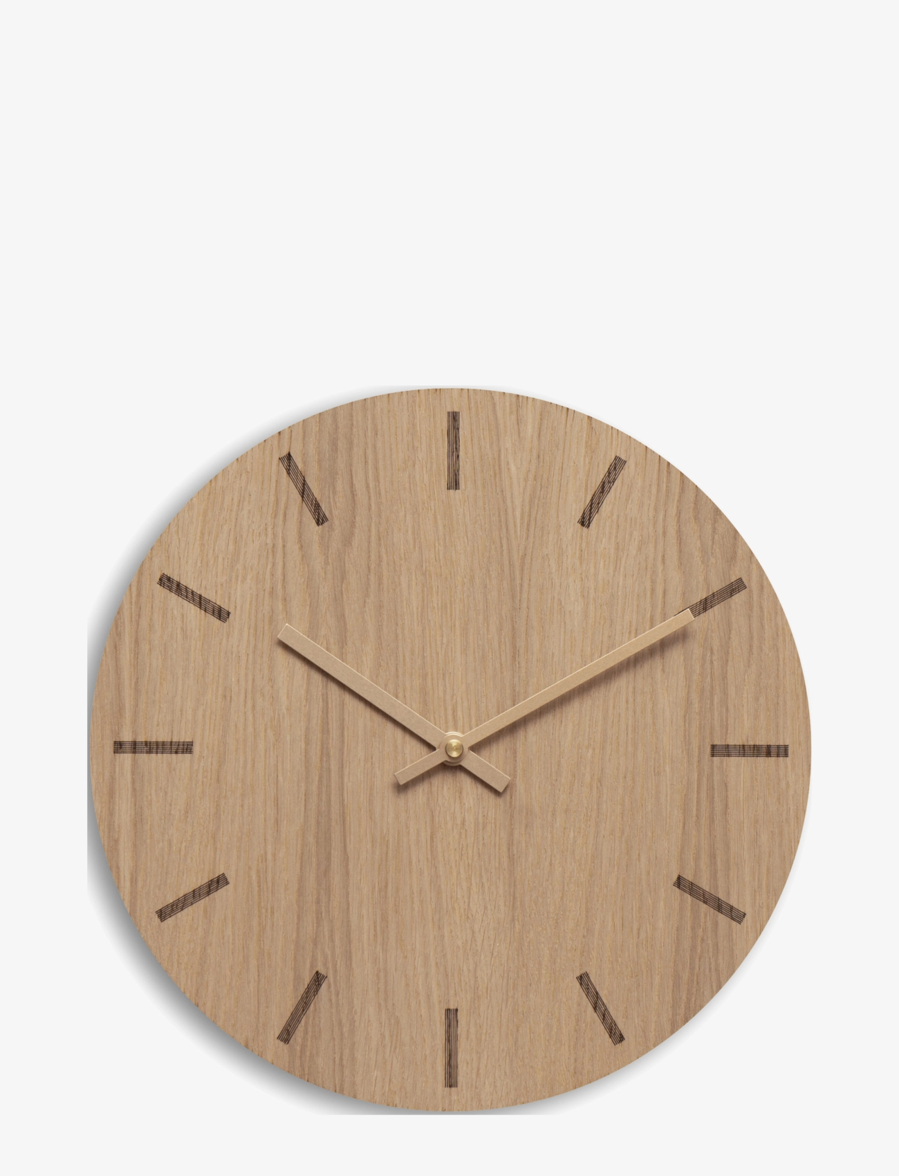 Hemverk Light Oak, Vægur, Beige, Str: Ø 28 CM