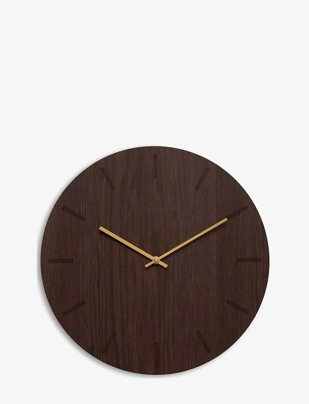 Hemverk - Dark Oak - vægure - dark oak/ gold - 0