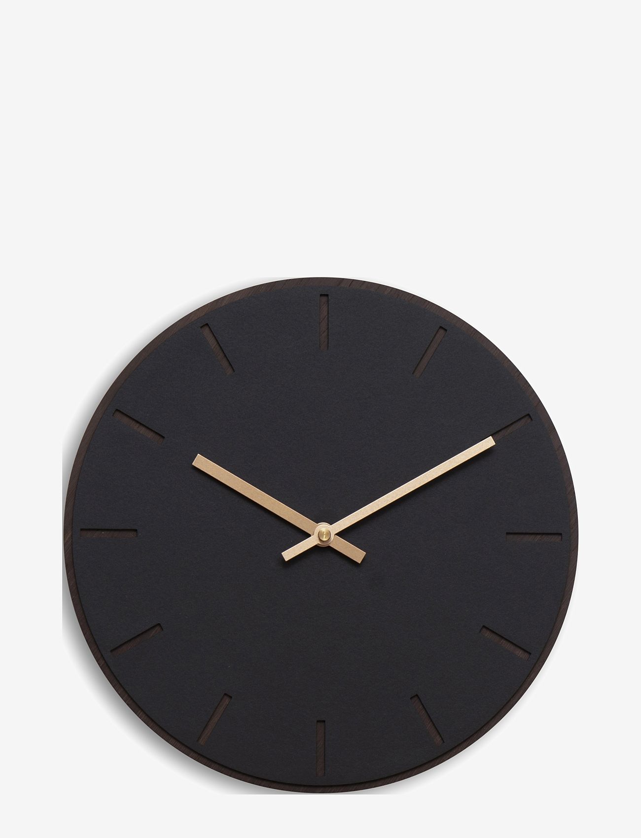 Hemverk - Dark oak nero - wanduhren - black - 0