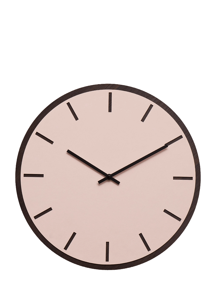 Hemverk - Dark oak powder - wanduhren - dusty rose - 0