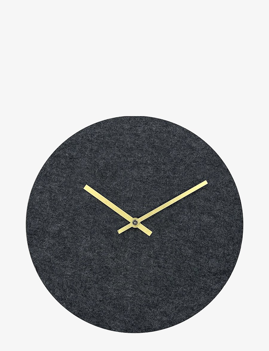 Hemverk - Felt Dark grey - wanduhren - dark grey - 1