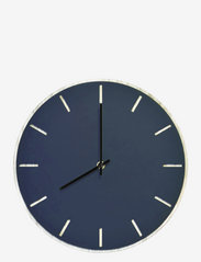 Hemverk - Smokey Blue - wall clocks - smokey blue/black - 0