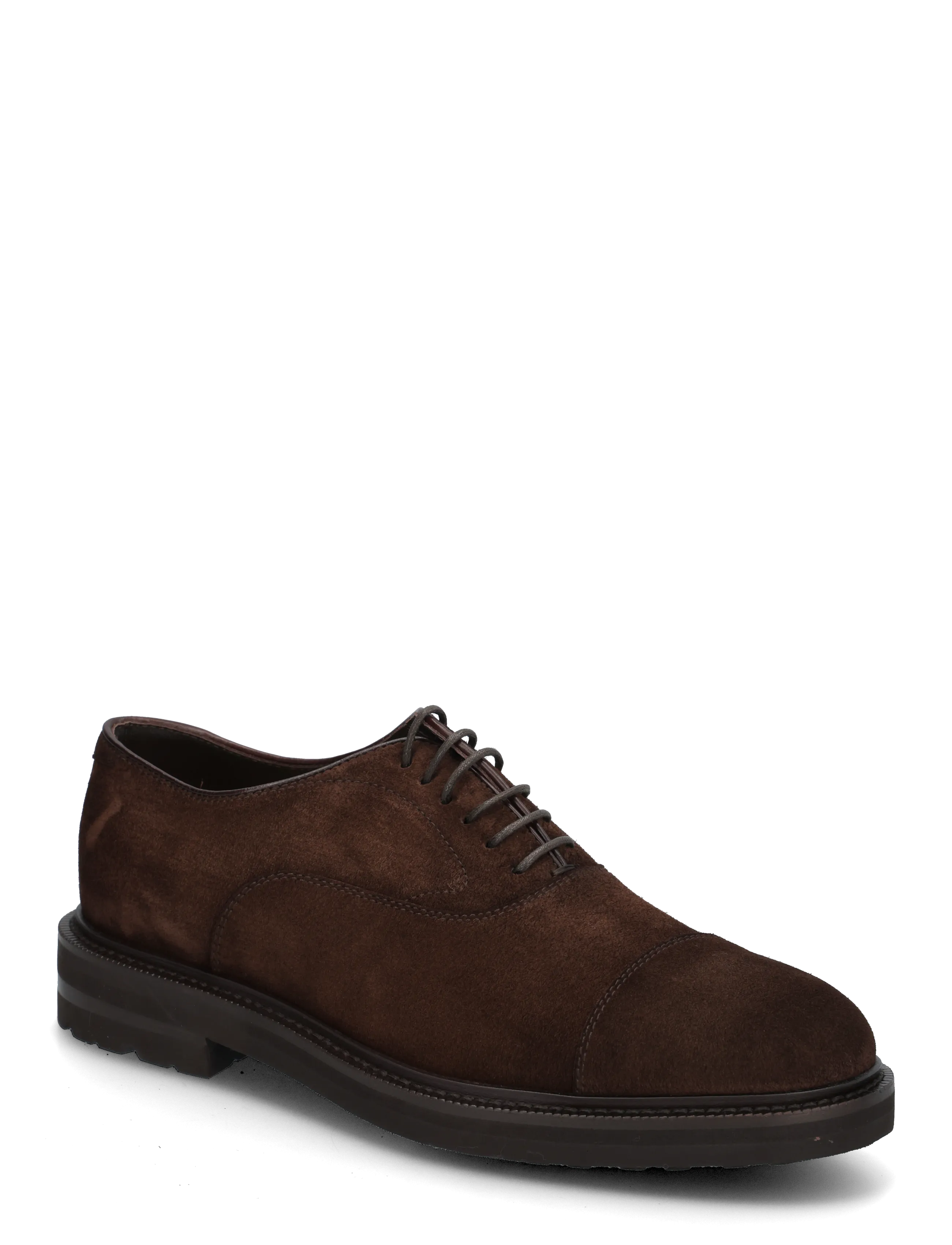 Henderson Baracco 81300 - Formal shoes - SUEDE ESPRESSO ANTICATO / brown