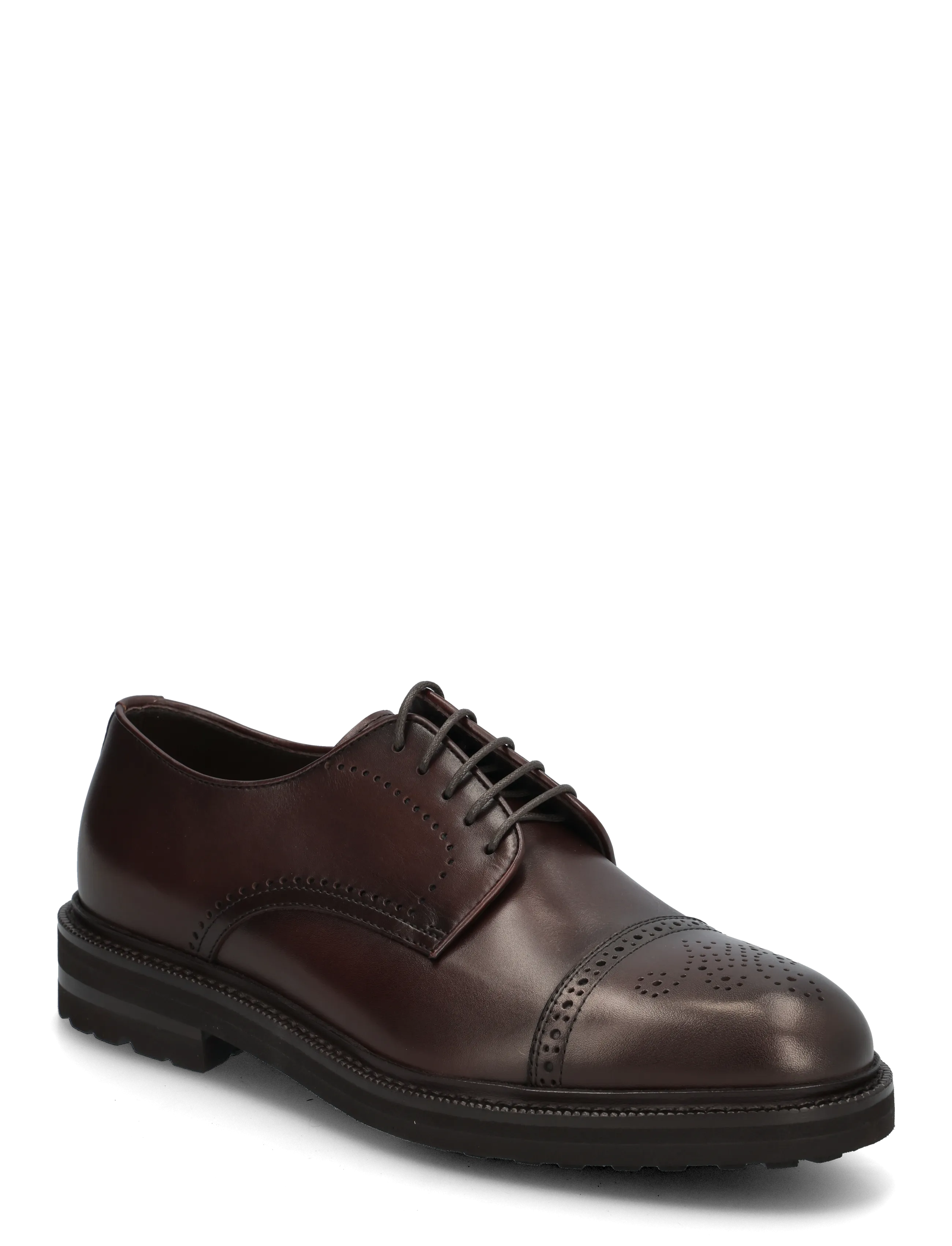 Henderson Baracco 82218 - Formal shoes - SUEDE ESPRESSO ANTICATO / brown