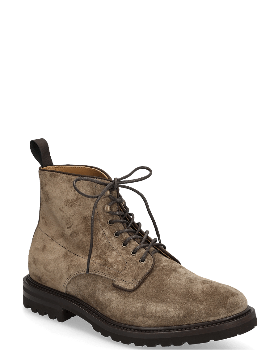 Henderson Baracco - 85000 - laced boots - suede khaki - 0