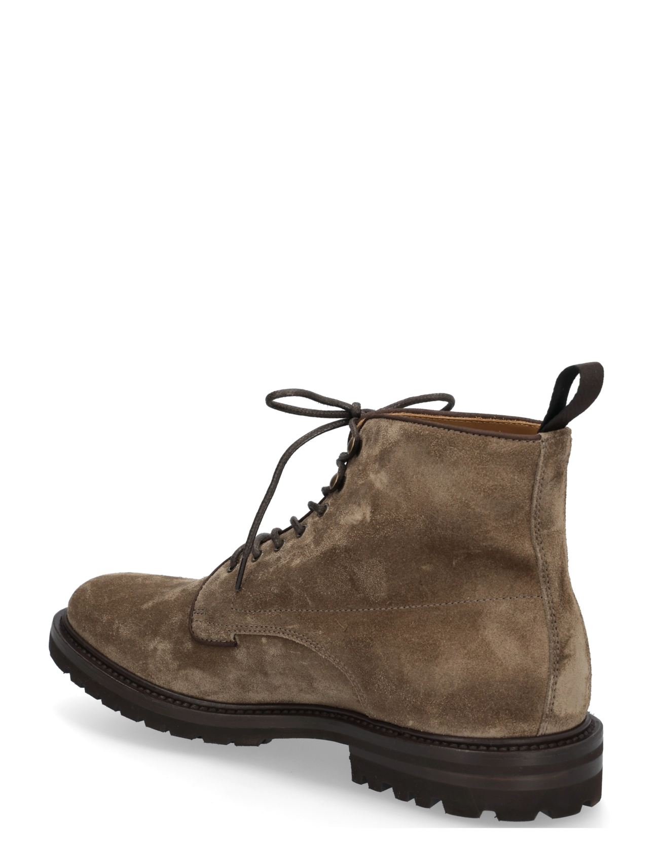 Henderson Baracco - 85000 - laced boots - suede khaki - 1