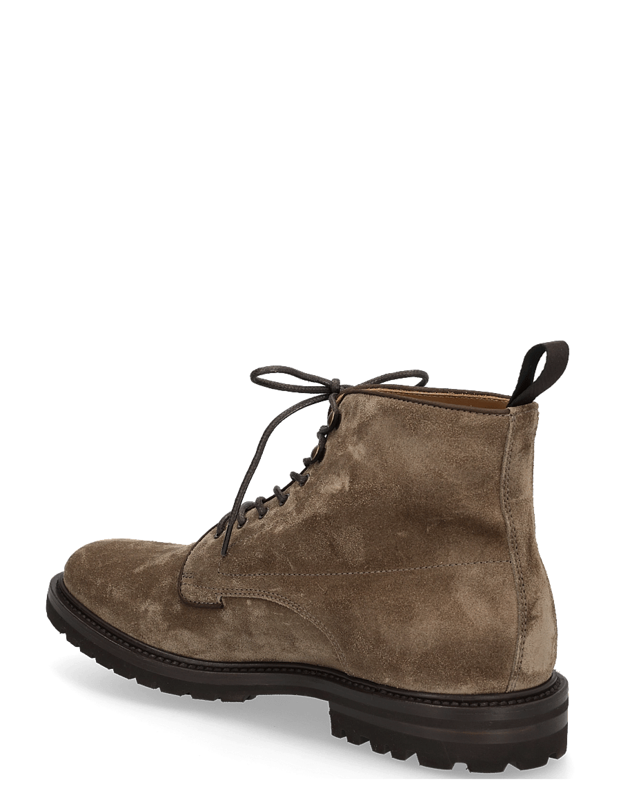 Henderson Baracco - 85000 - laced boots - suede khaki - 1