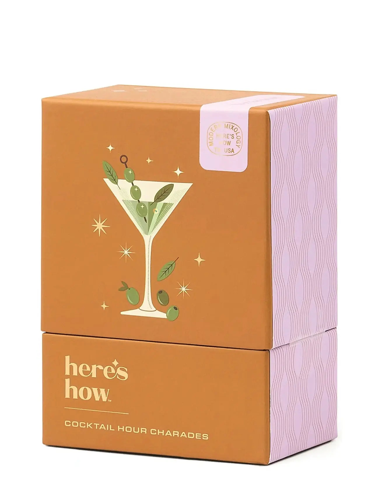 Here's How Charader Cocktail Hour Charades - - ONE SIZE 1