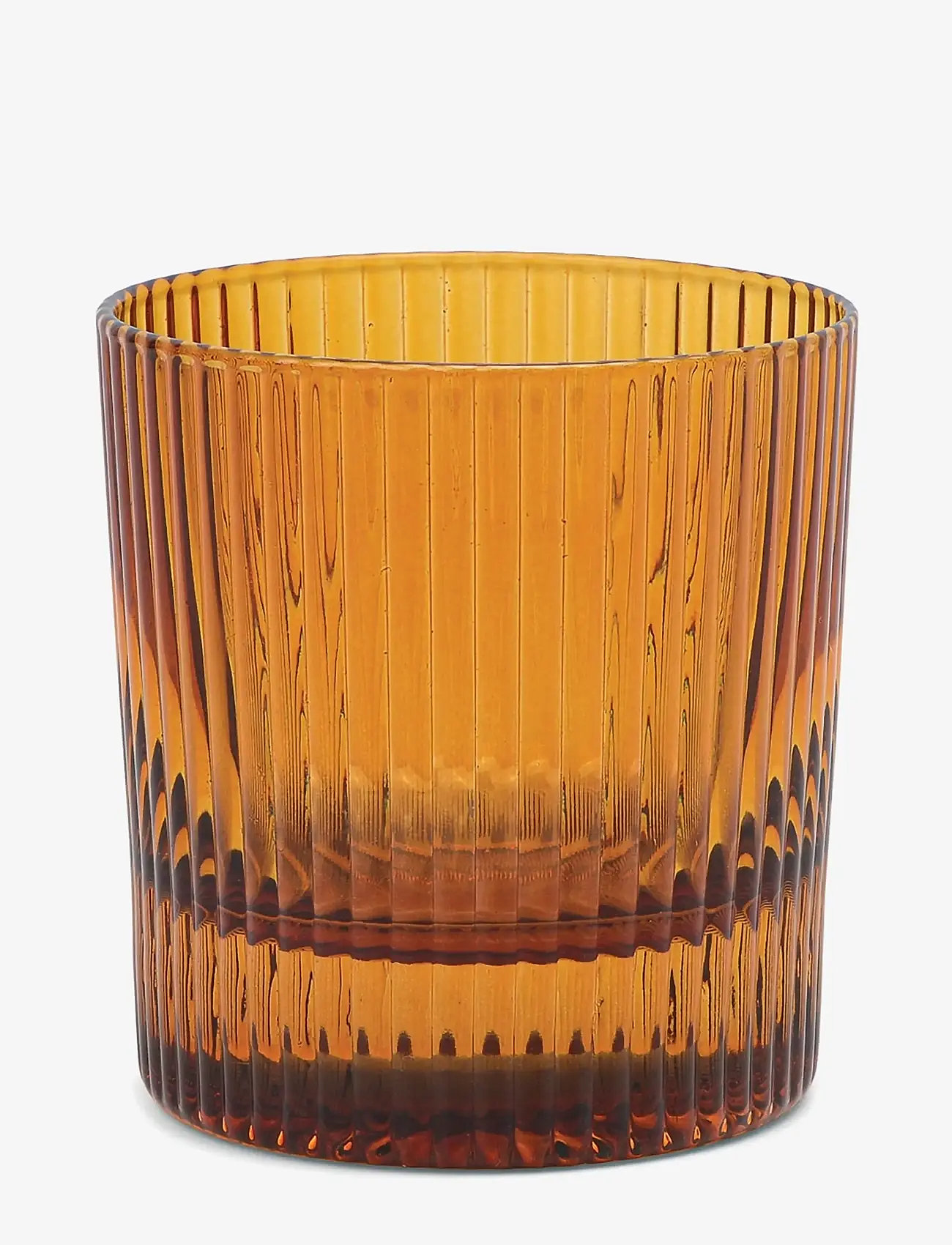 Here's How - Glas Lowball The Scout - Set om 2- Bärnsten - whiskey- & cognacgläser und schwenker - brown - 1