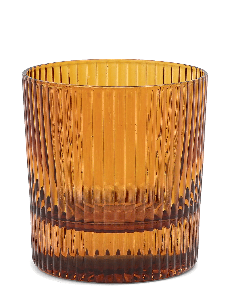 Here's How - Glas Lowball The Scout - Set om 2- Bärnsten - whiskey- & cognacgläser und schwenker - brown - 1
