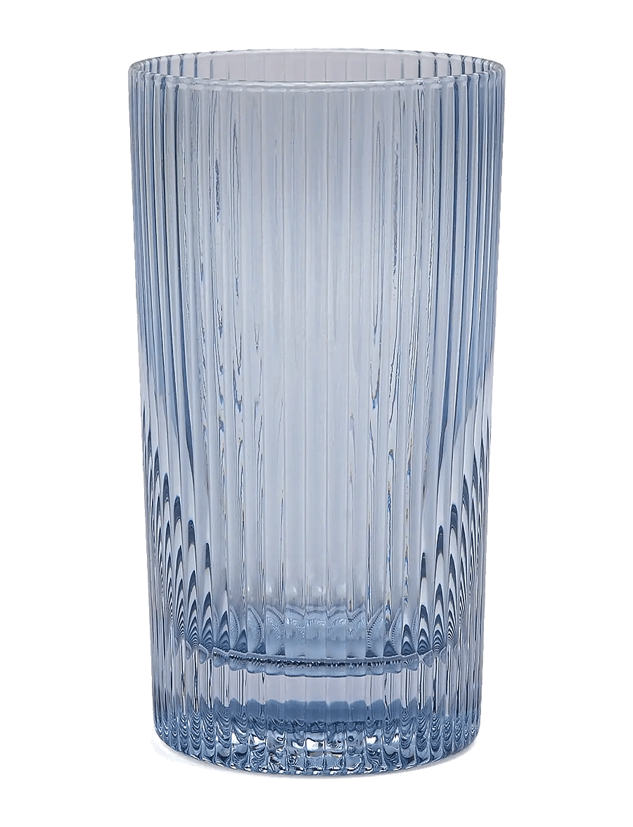 Here's How - Glas Highball The Stella - Set om 2- Blå - kokteili- ja martiiniklaasid - blue - 1
