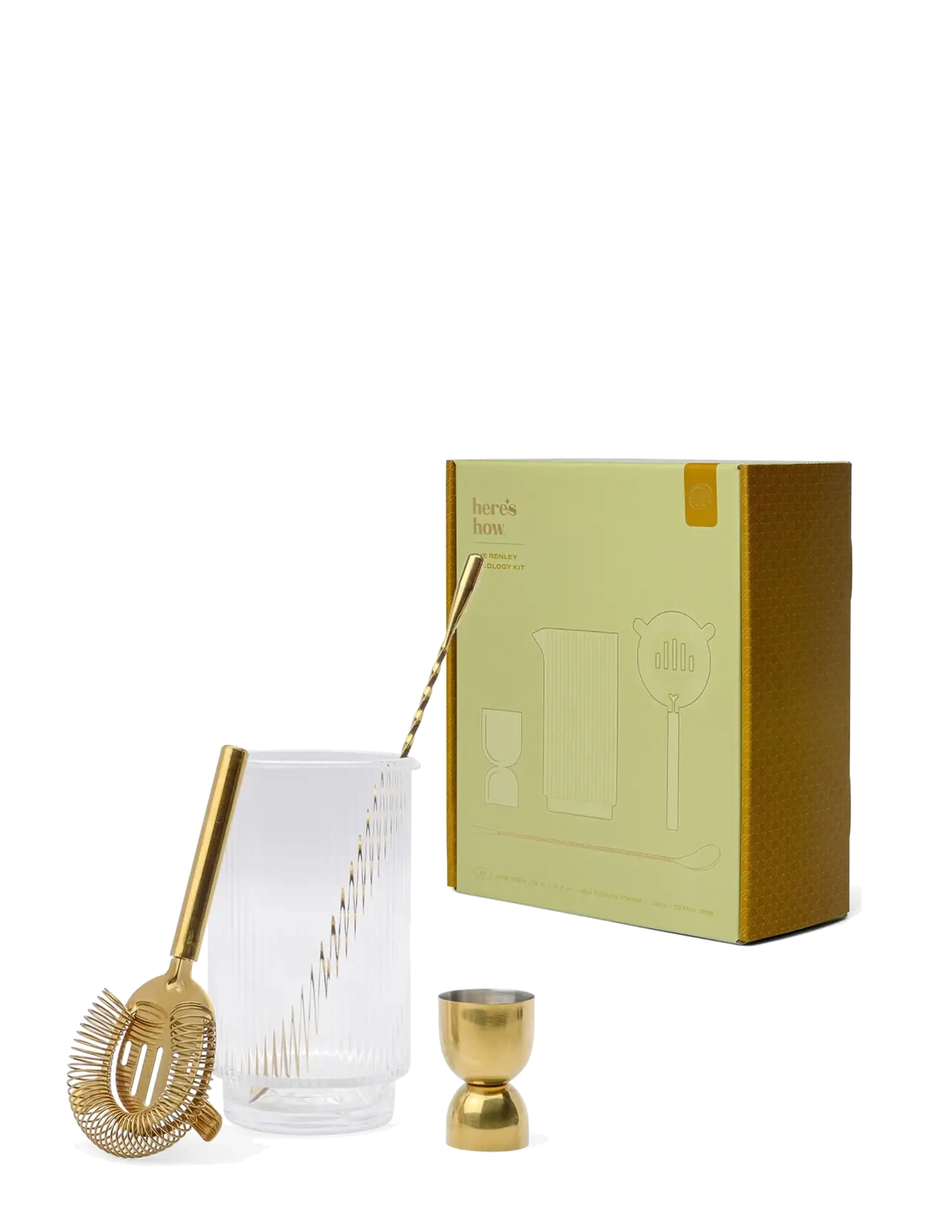 Here's How Verktyg för Bartendern The Renley - Alles anzeigen - SILVER / gold