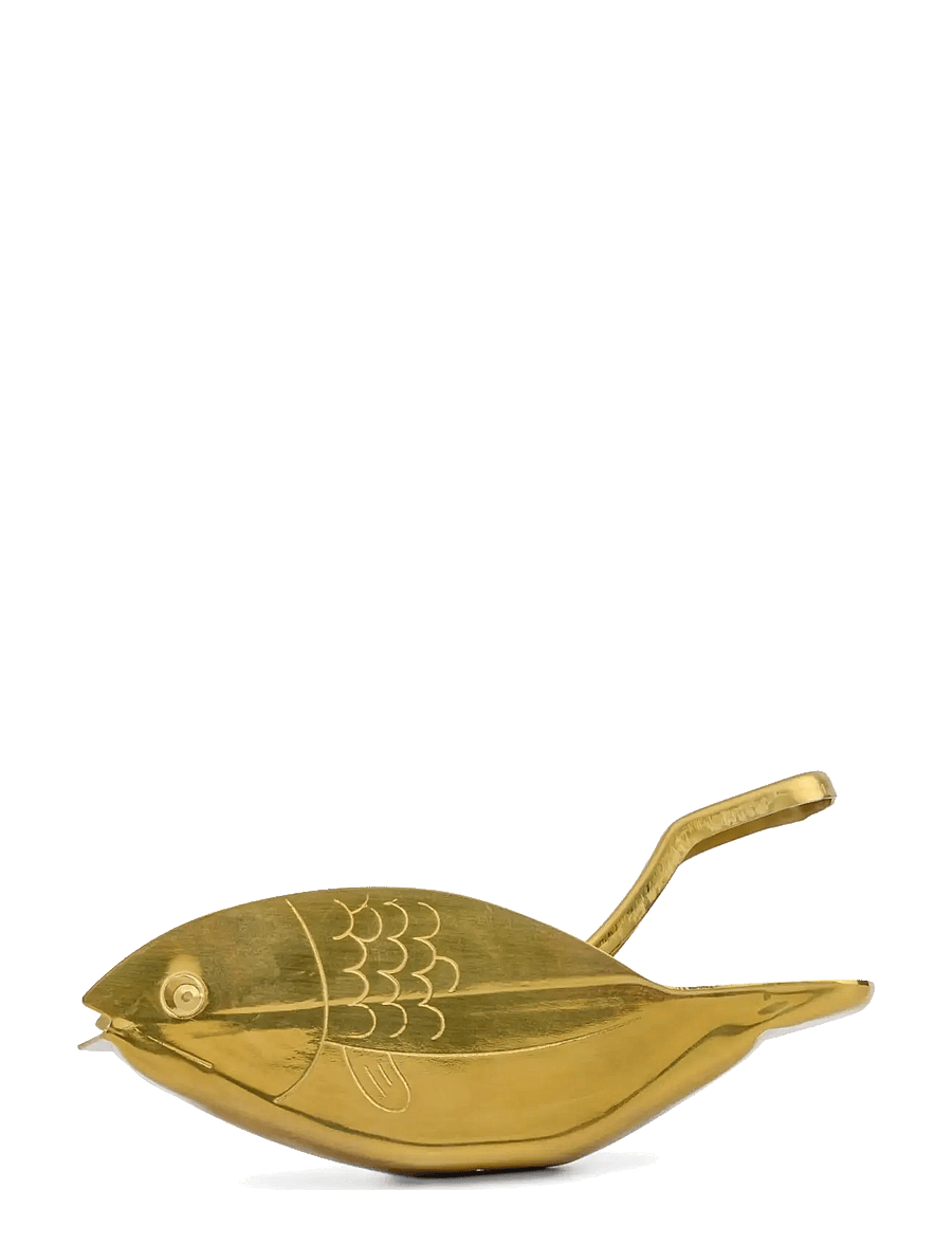 Here's How - Citruspress, Fisk The Stevie - zitruspressen - gold - 5