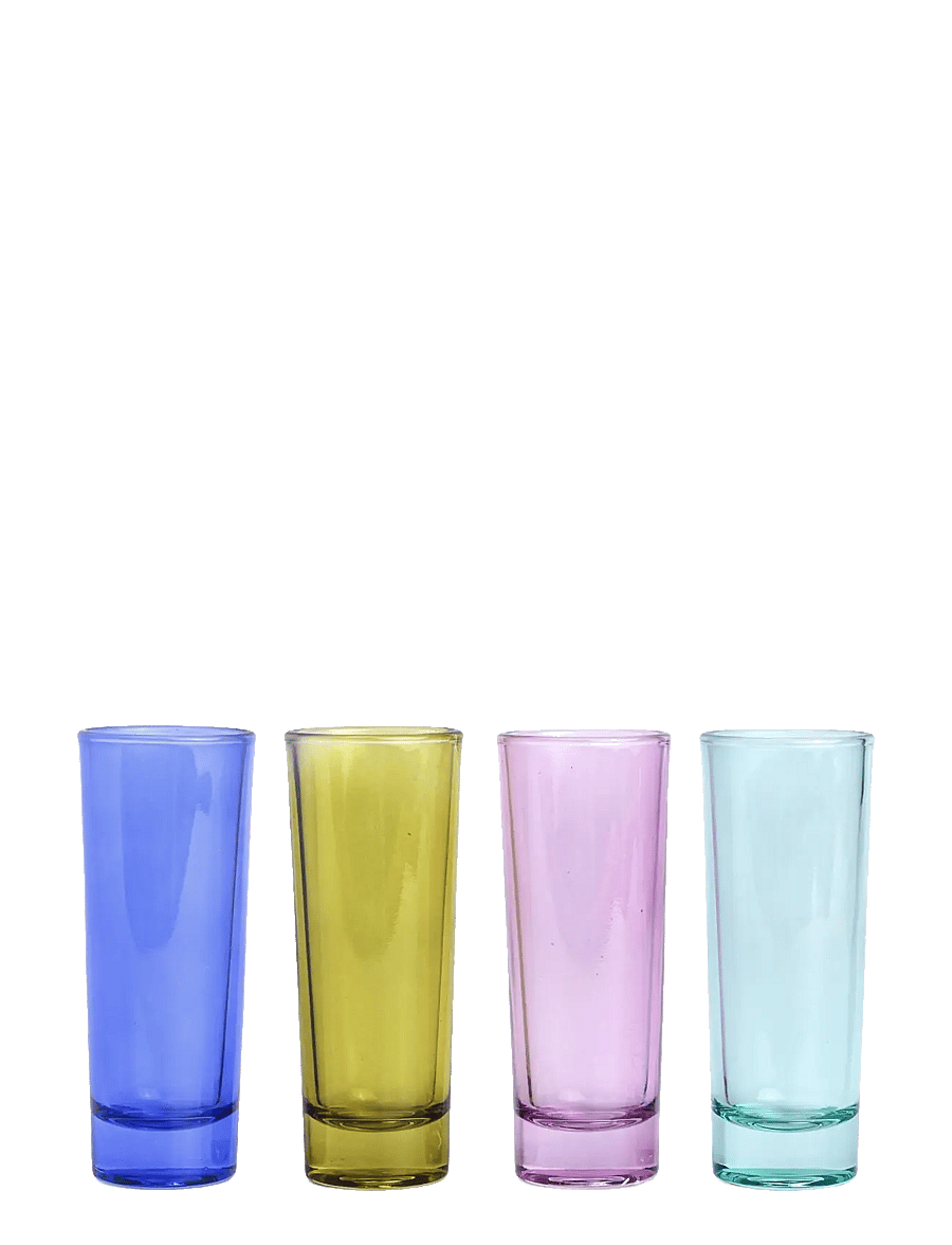 Here's How - Shotsglas i blandade färger The Gracie- set om 4 - die niedrigsten preise - multi-coloured - 0