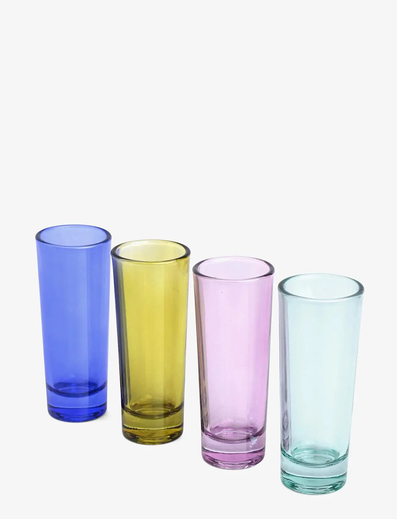 Here's How - Shotsglas i blandade färger The Gracie- set om 4 - verres à shot - multi-coloured - 2