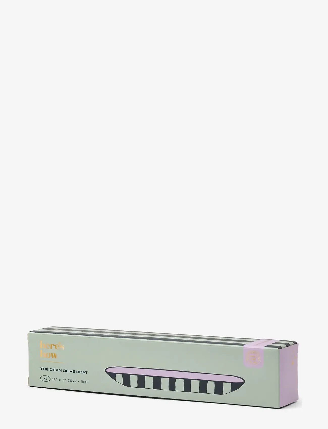 Here's How - Fat för oliver The Dean Olive Boat - trays - white - 1
