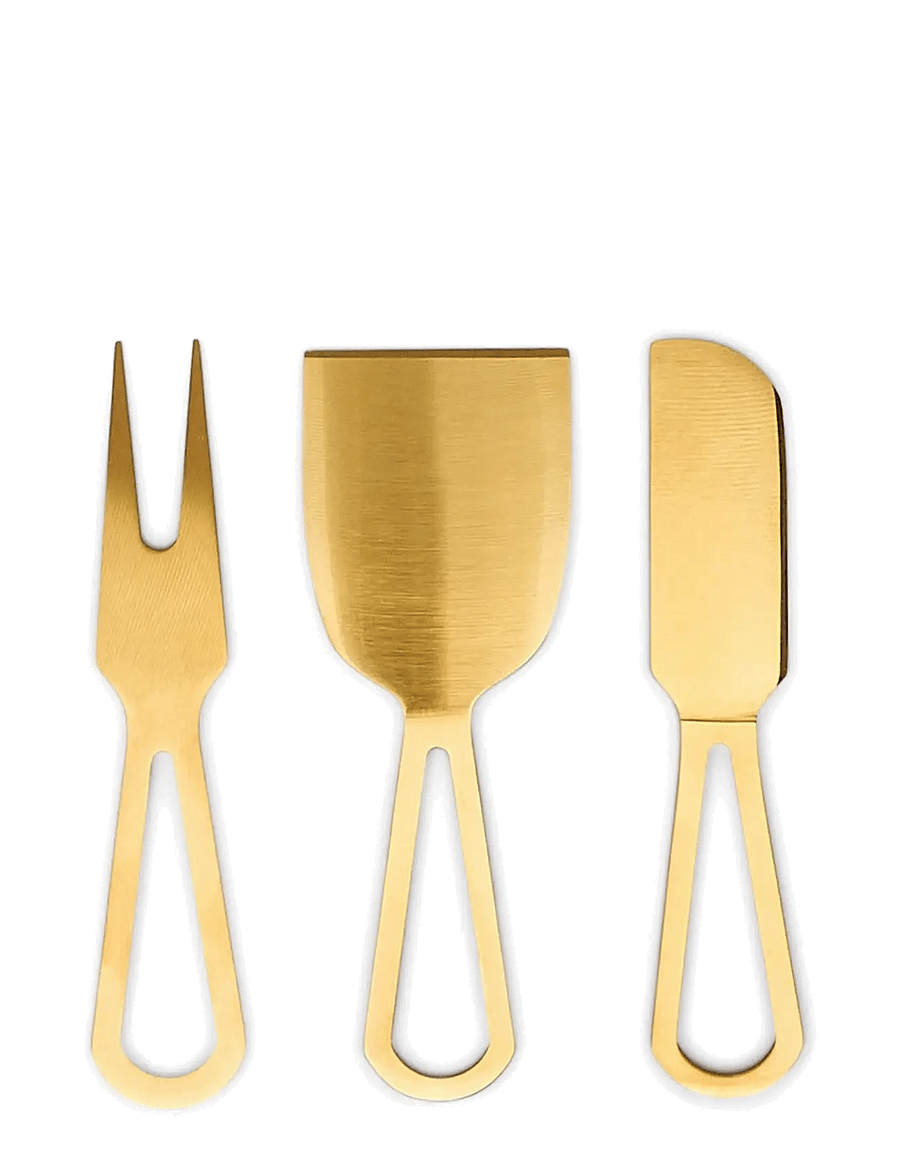 Here's How - OstknivarThe Jett Cheese Knife - sūrio peiliai - gold - 1