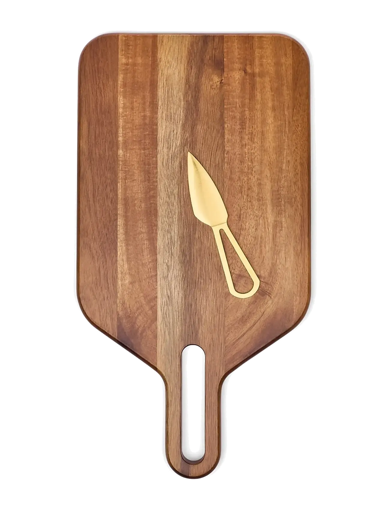 Here's How Ostbricka och knivset The Garth - Tapasbretter & -Sets - WHITE / brown