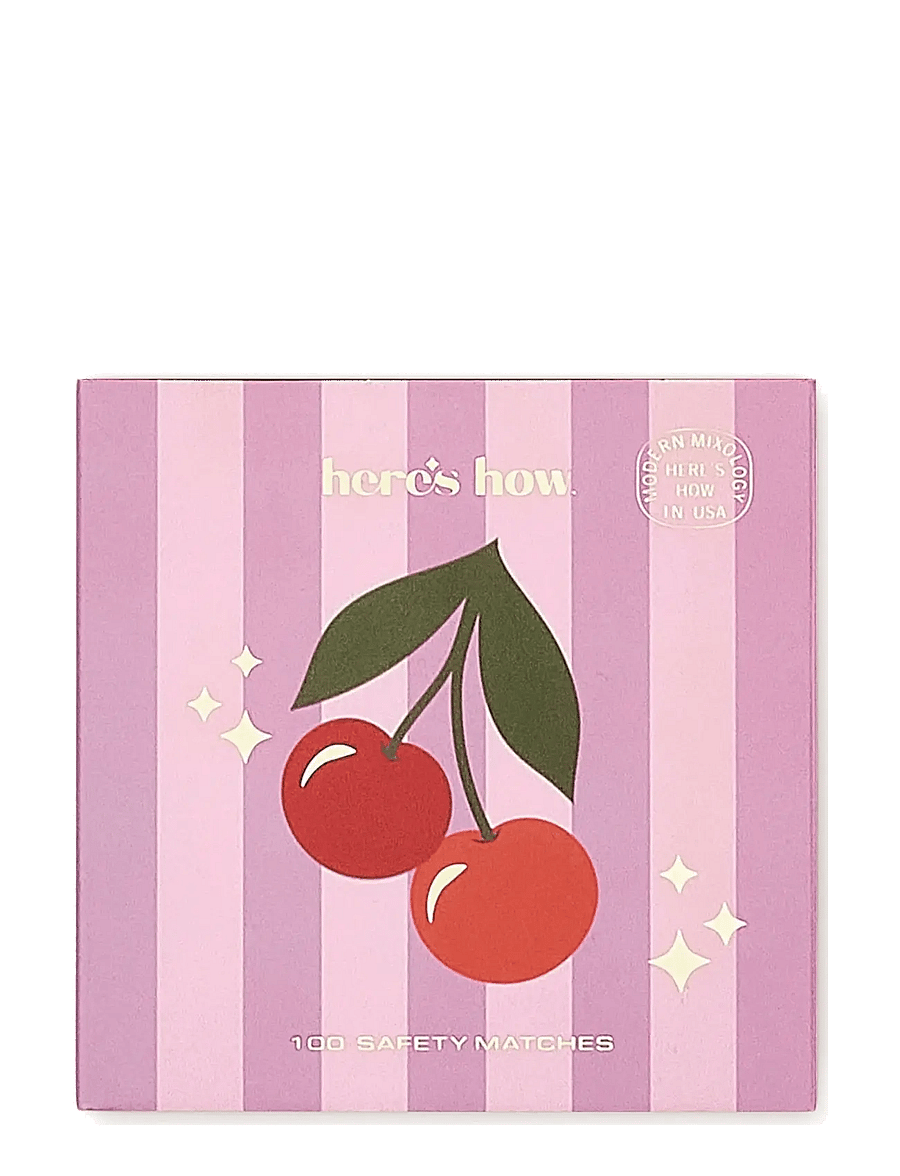 Here's How - Tändstickor - Körsbär - accessoires d'éclairage - red - 1
