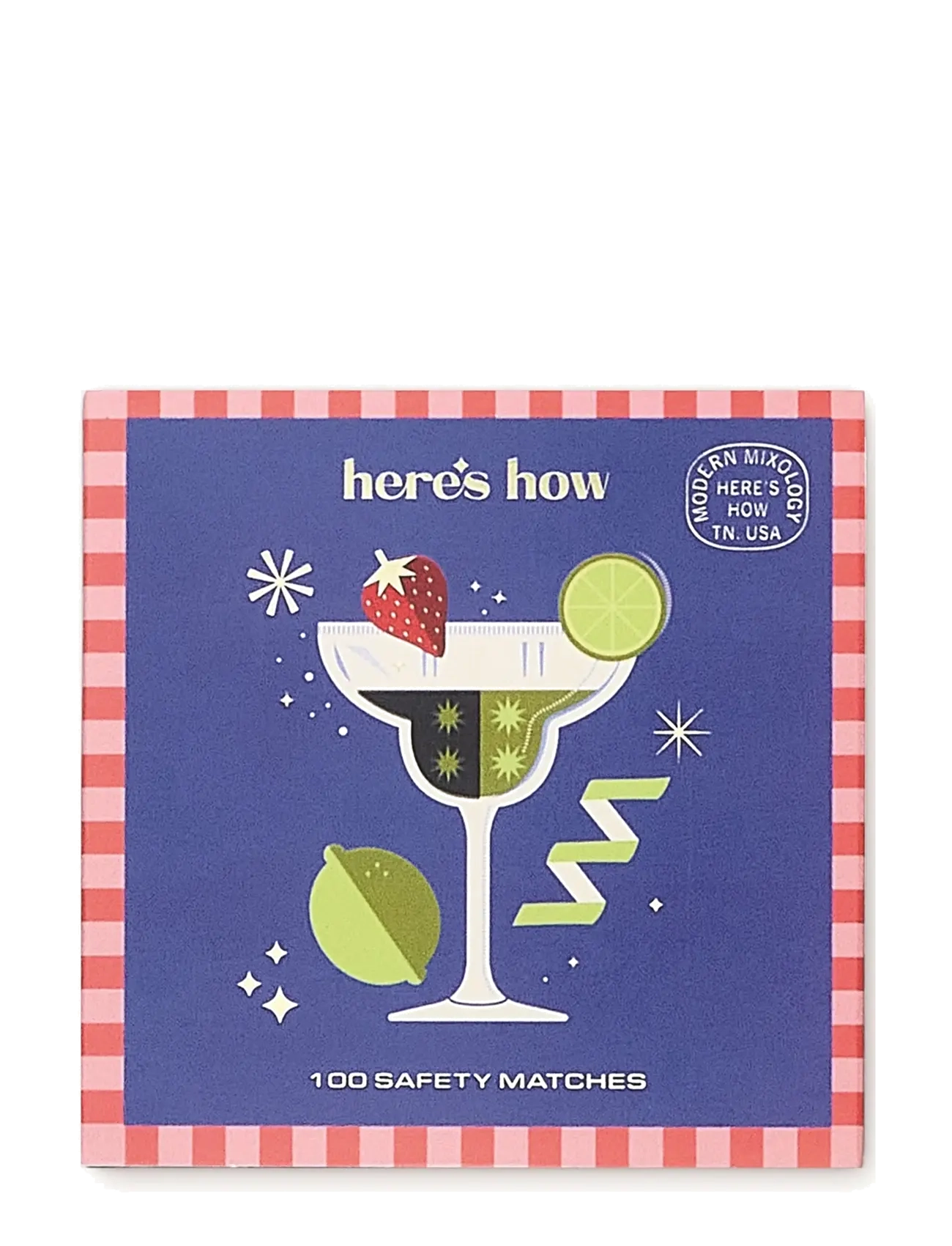 Here's How Tändstickor - Margarita - Beleuchtungszubehör - YELLOW / blue