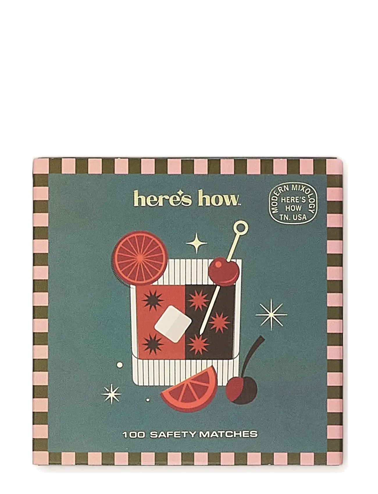 Here's How Tändstickor - Old Fashioned - Beleuchtungszubehör - ORANGE / green