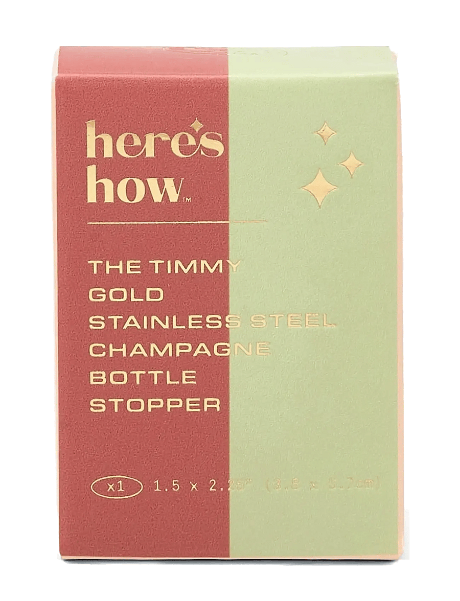 Here's How - Champagne Stopper The timmy - die niedrigsten preise - gold - 2