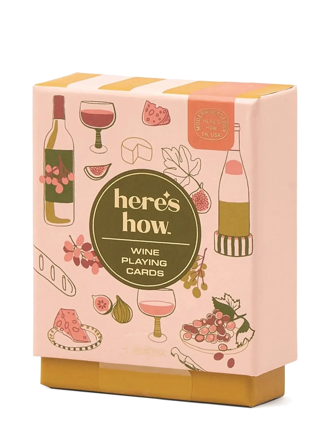 Here's How Spelkort Wine - Sisustus - MULTI-COLOURED / multi